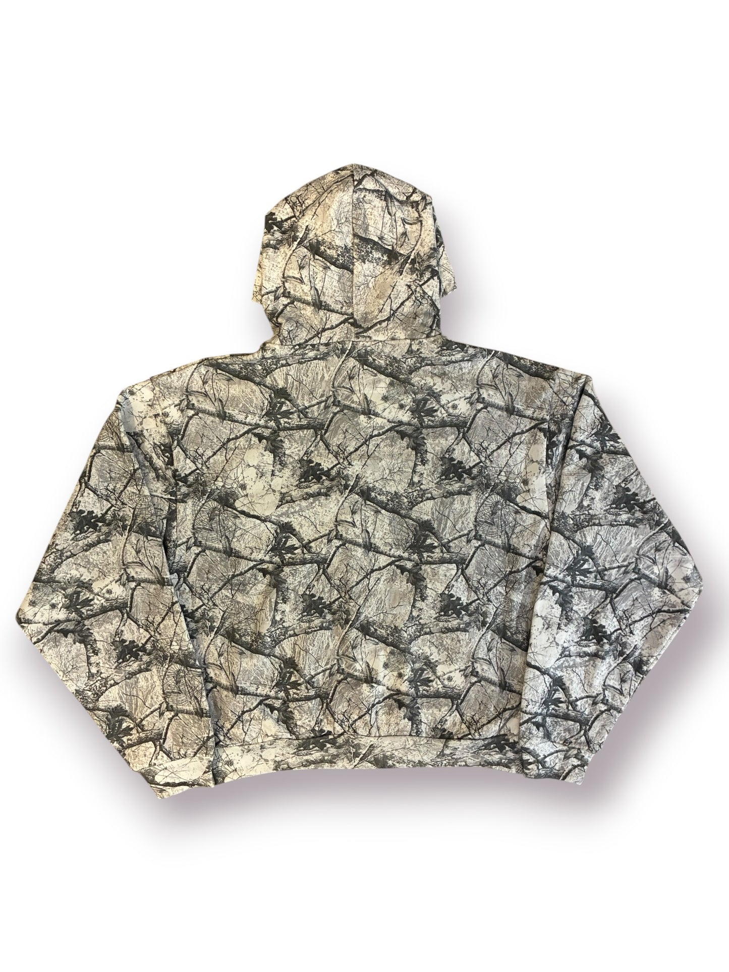 Sp5der Real Tree OG Web V2 Zip Hoodie ‘White Camo’