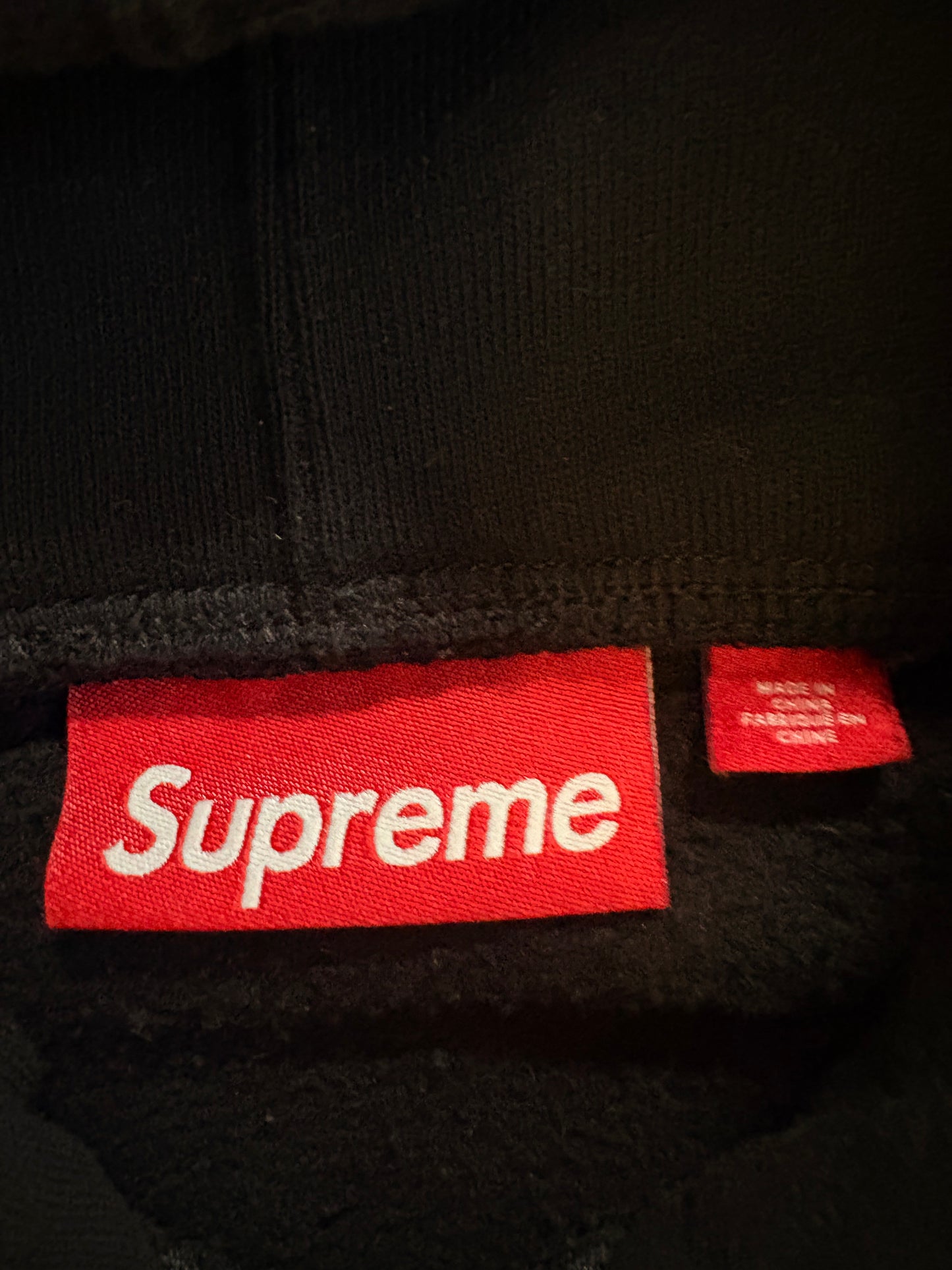Supreme x DJ Screw Zip-up Hoodie ‘Black’