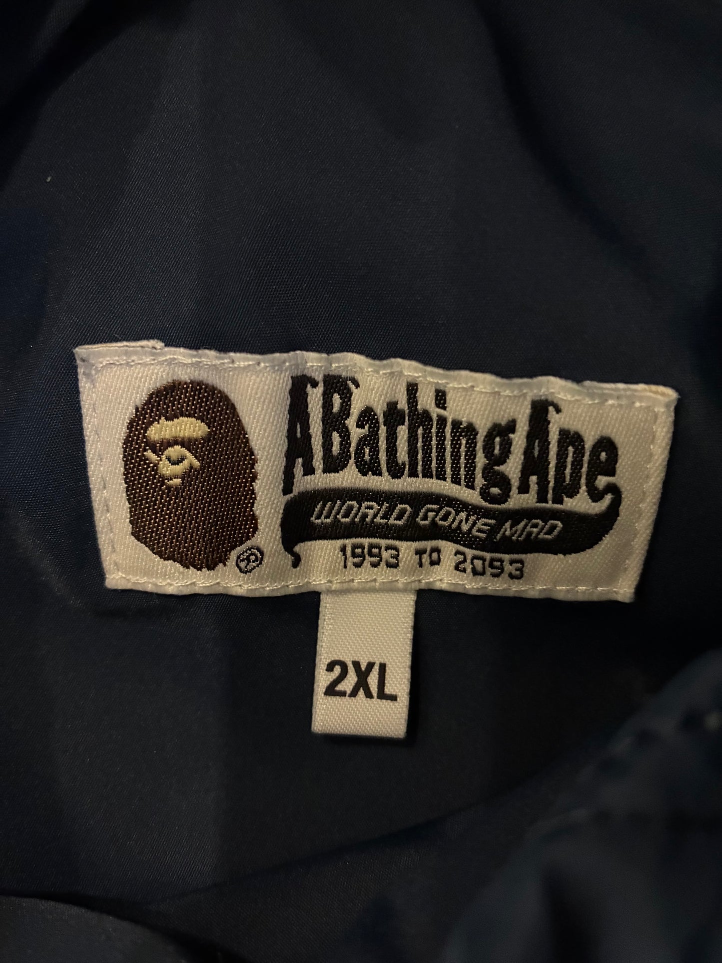 Bape Reversible Track Jacket ‘Black’ (Pre-Owned)