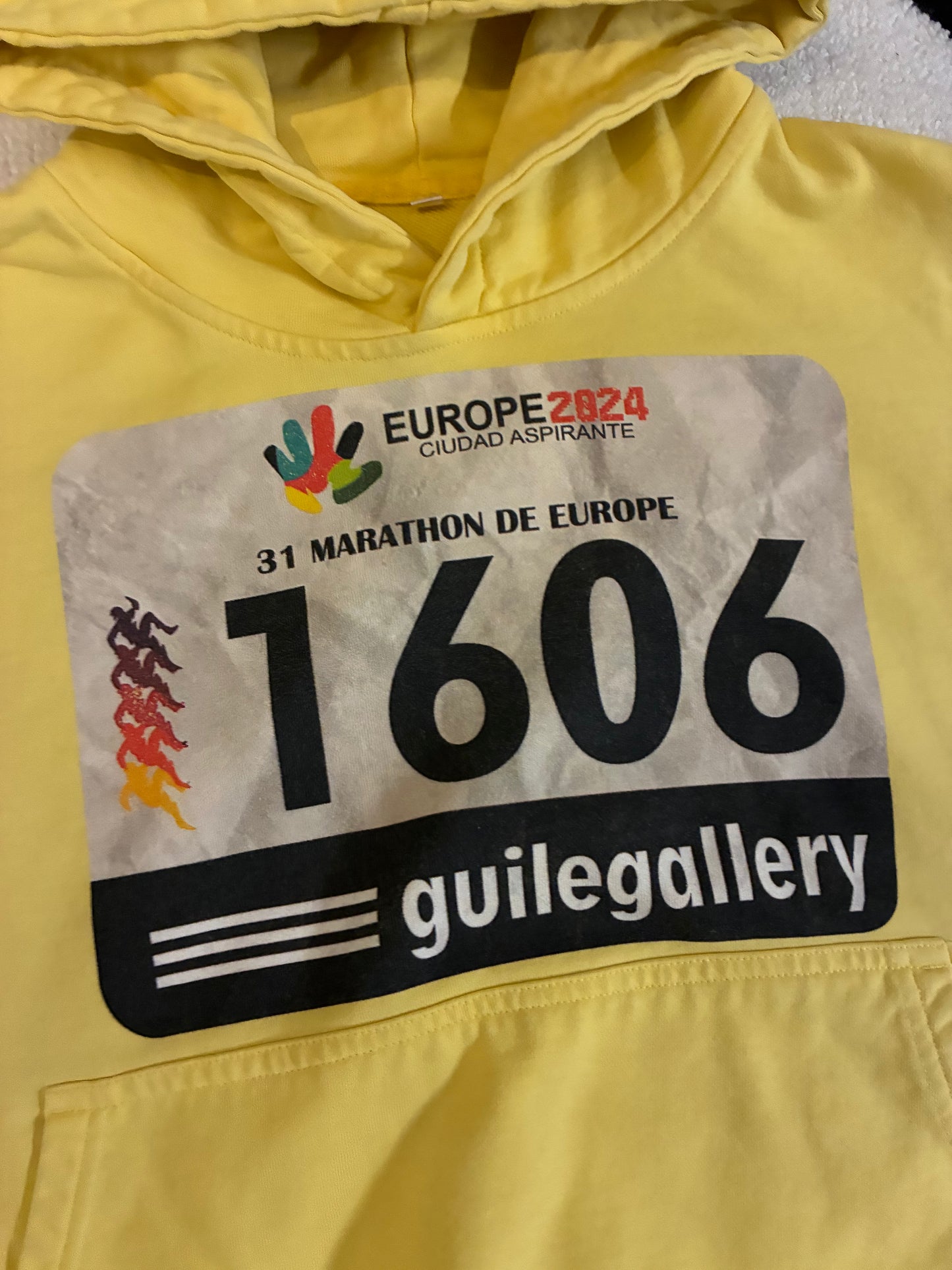 Guile Gallery Europe Marathon Hoodie ‘Yellow’ (Pre-Owned)