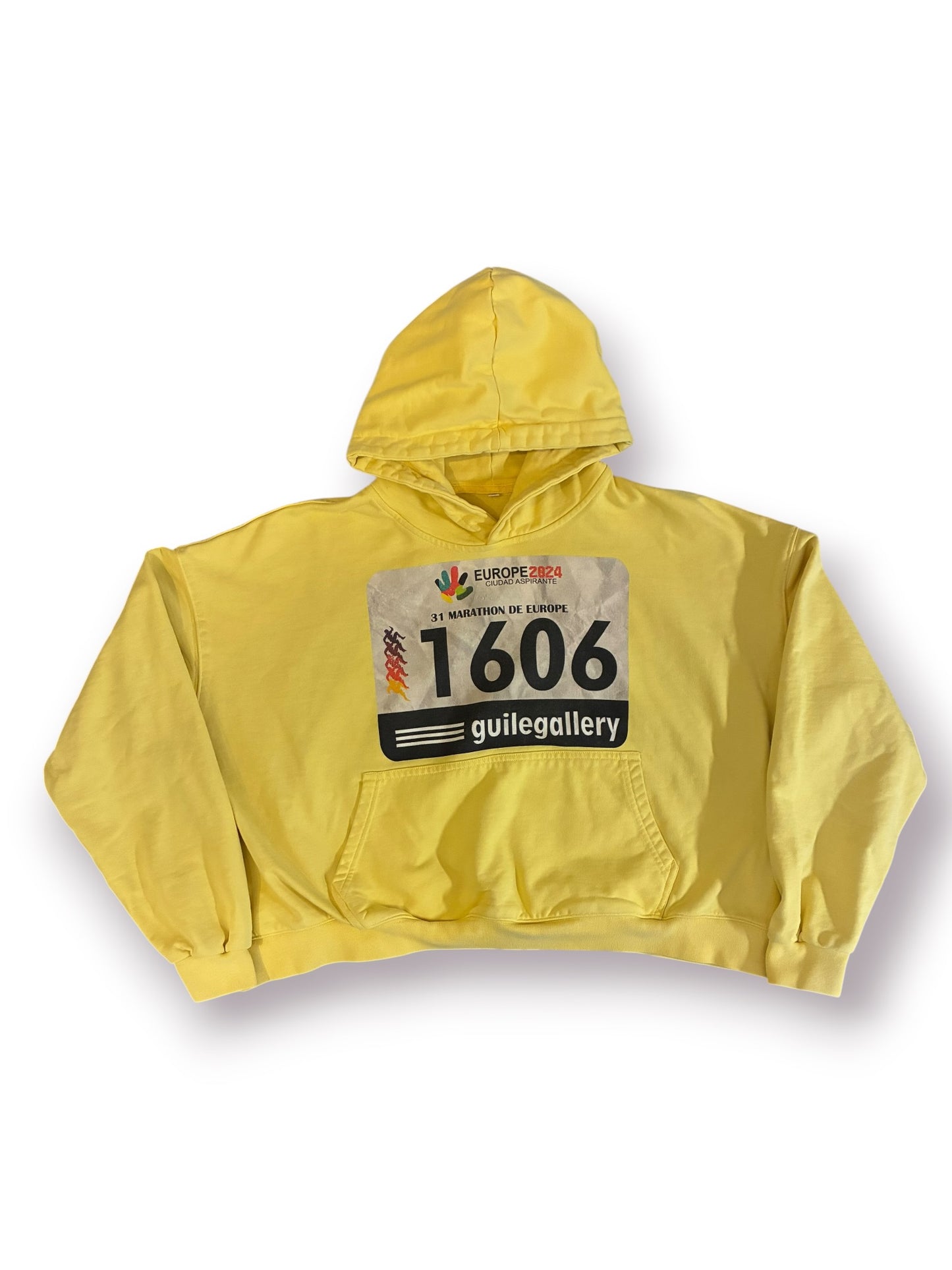 Guile Gallery Europe Marathon Hoodie ‘Yellow’ (Pre-Owned)