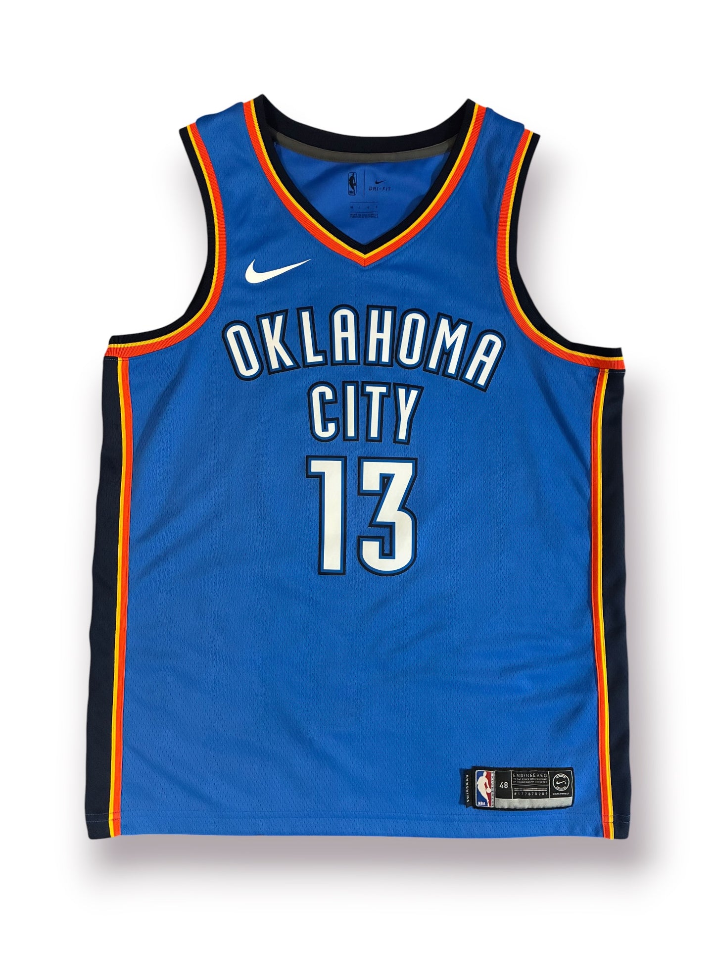 Nike Swingman Oklahoma City Thunder Jersey ‘Paul George’ (Pre-Owned)