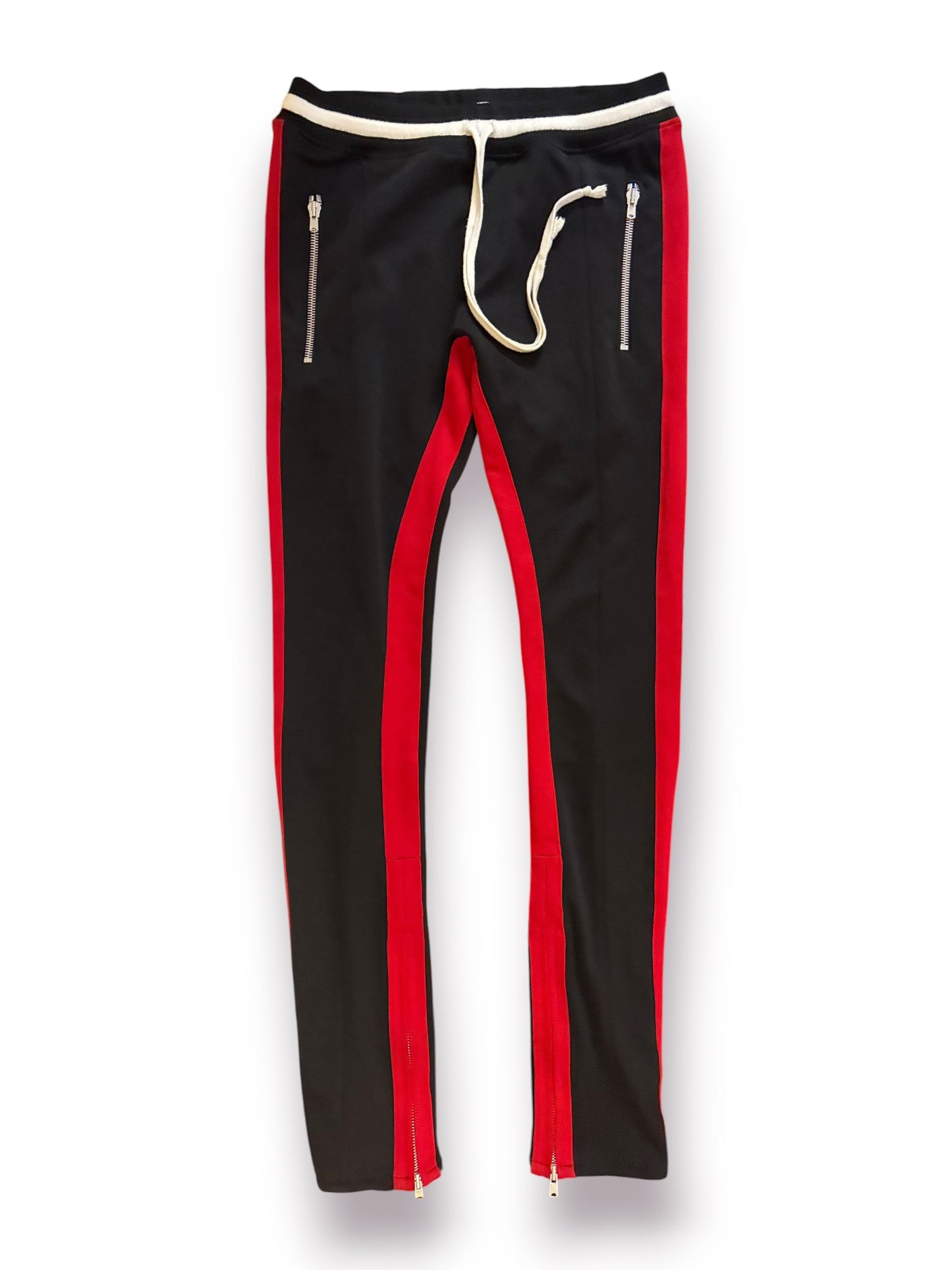 Fear of God Fifth Collection Double Striped Track Pants ‘Red’ (Pre-Owned)