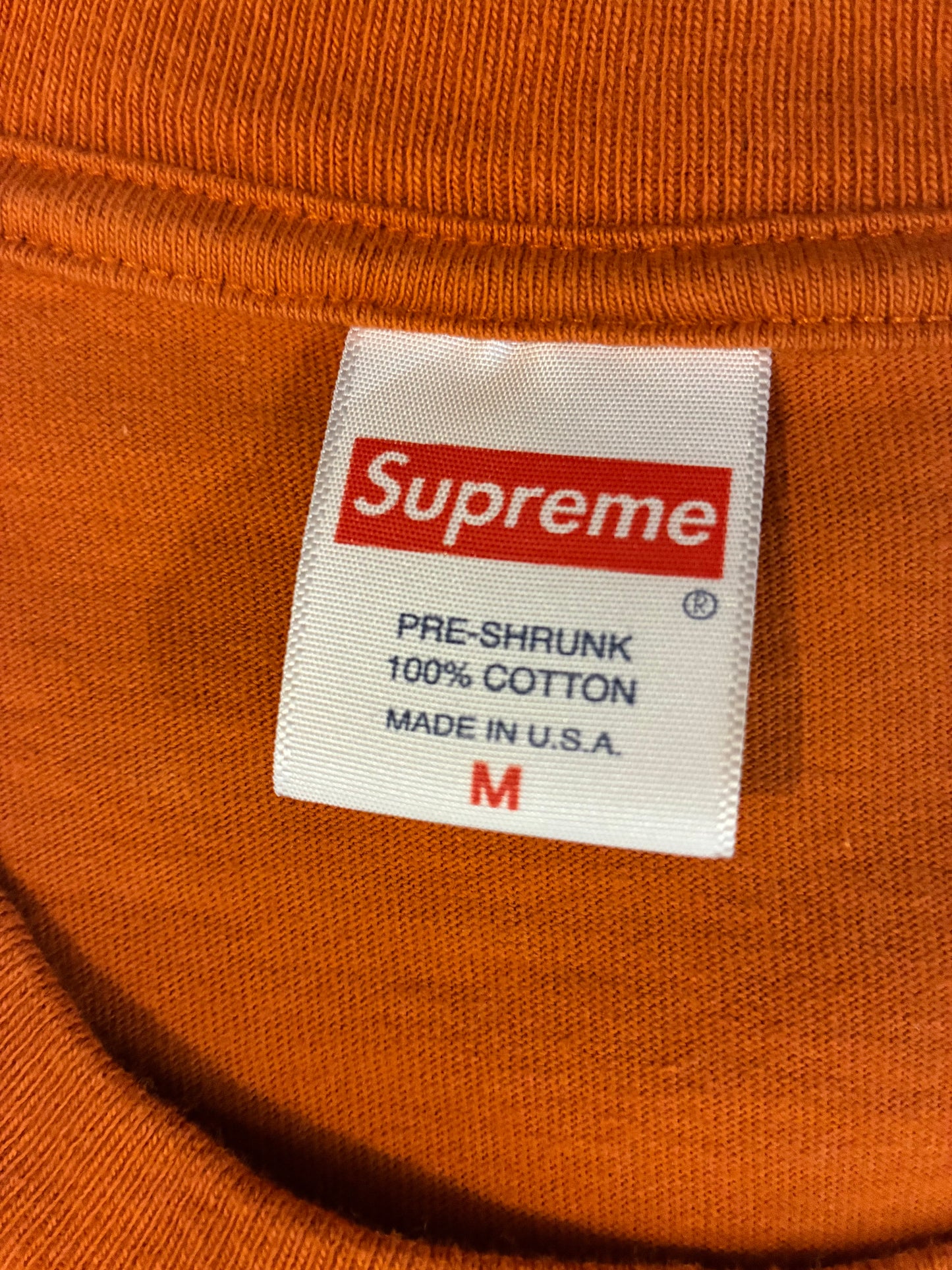 Supreme Stack Tee ‘Rust’ (Pre-Owned)