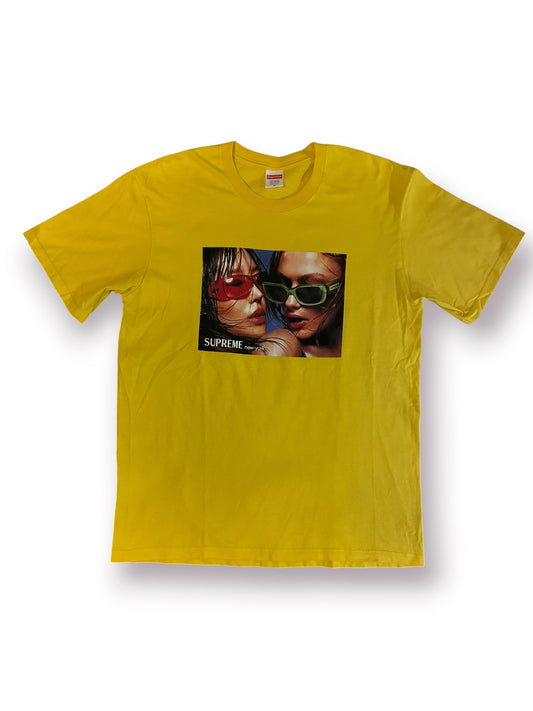 Supreme Eyewear Tee ‘Yellow’ (Pre-Owned)