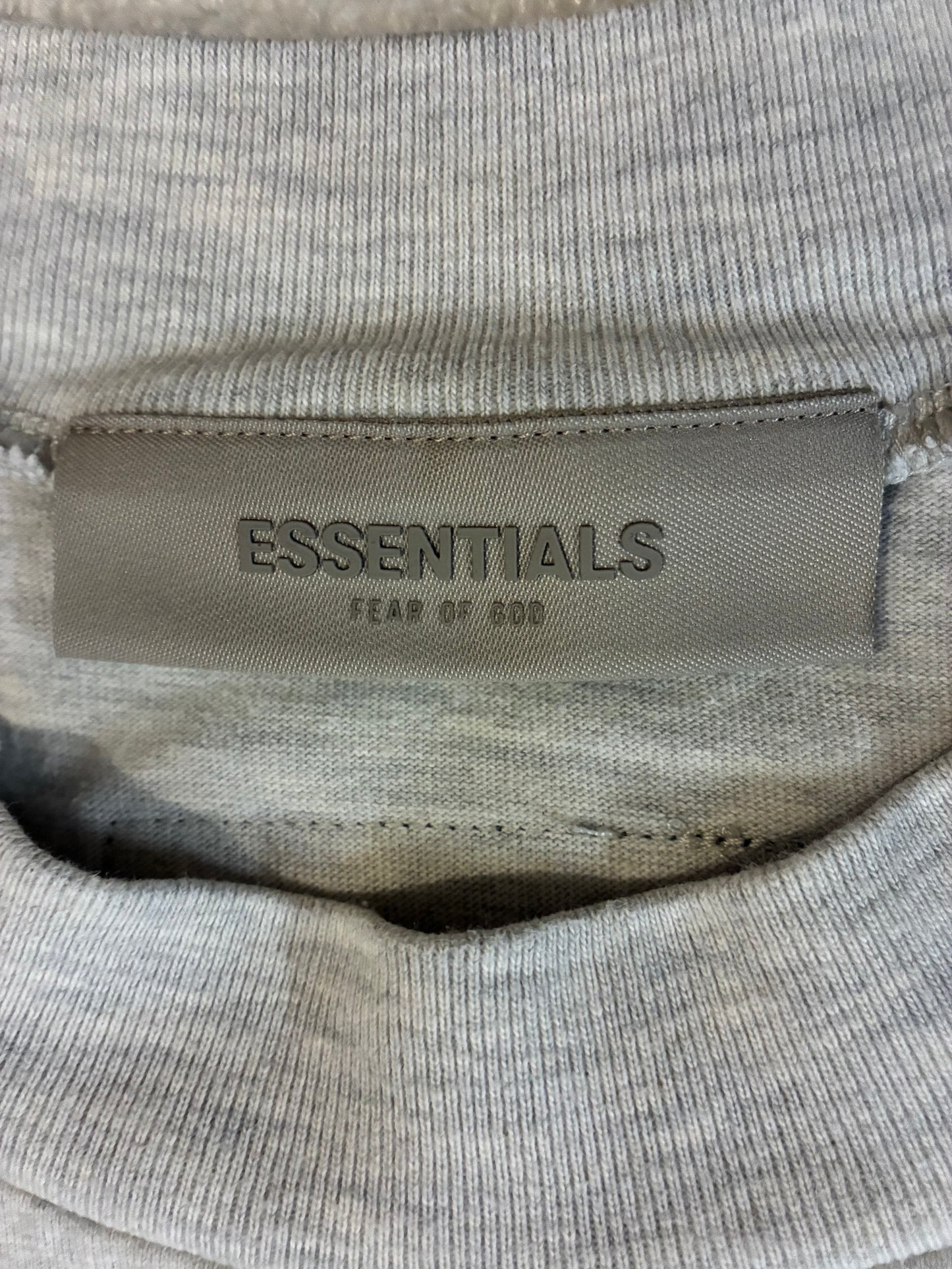 Fear of God Essentials T-Shirt ‘Light Oatmeal’ (Pre-Owned)