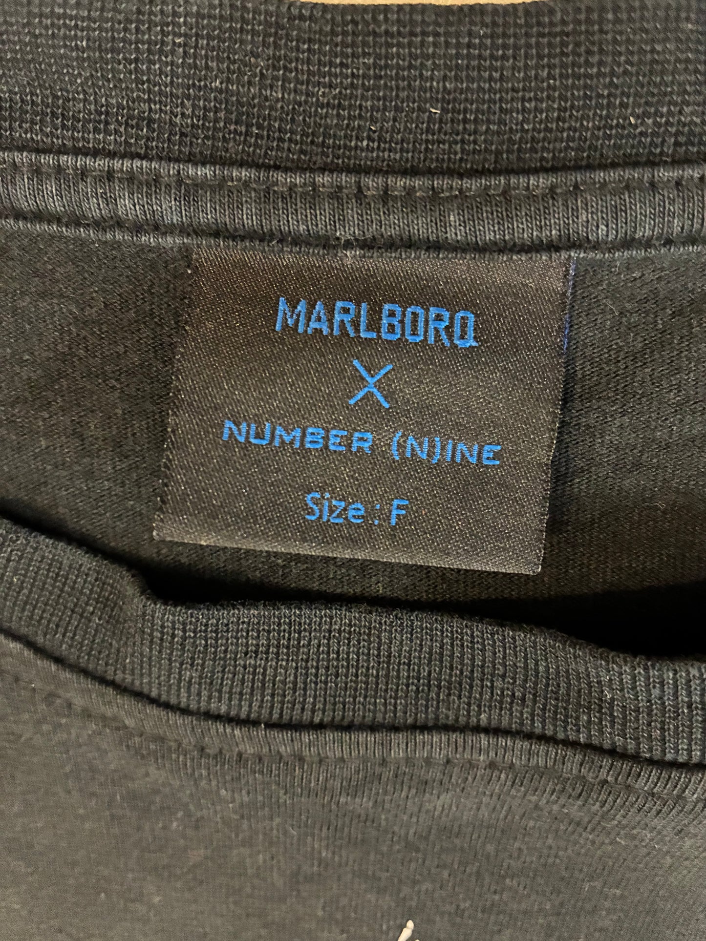 Number (N)ine x Marlboro Star Tee ‘Black’ (Pre-Owned)