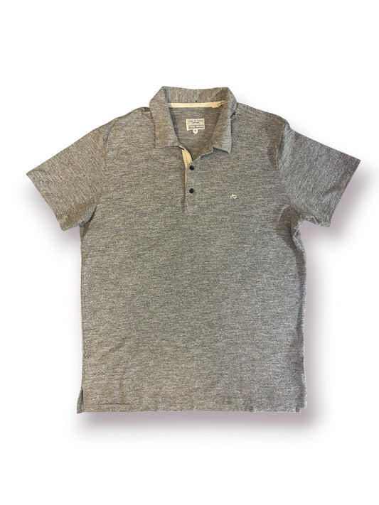 Rag & Bone Standard Issue Polo Shirt ‘Heather Grey’ (Pre-Owned)