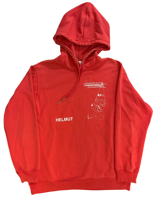 Helmut Lang Shayne Puppy Hoodie ‘Red’ (Pre-Owned)