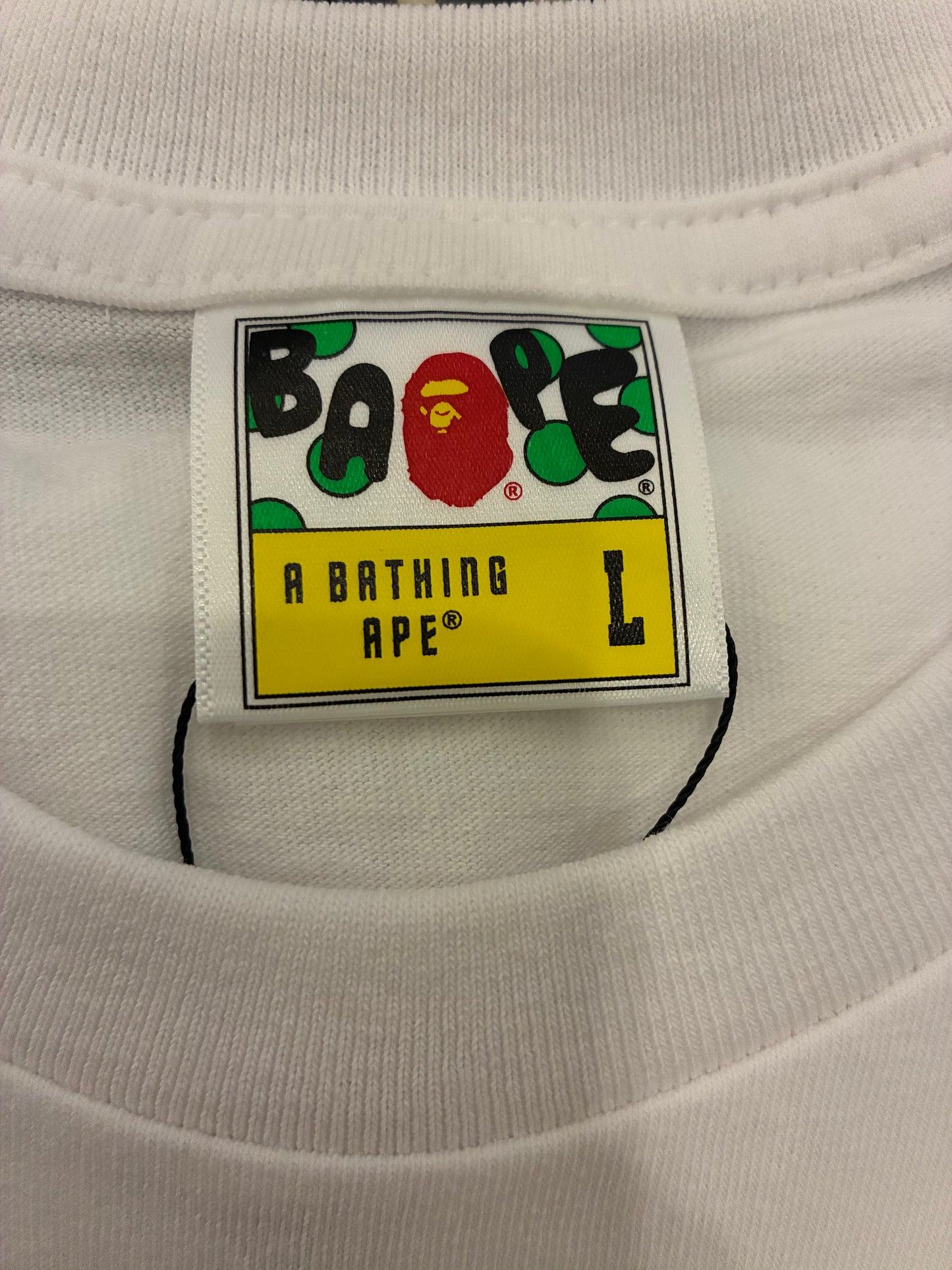 Joshua Vides x Bape Long Sleeve Tee ‘White’