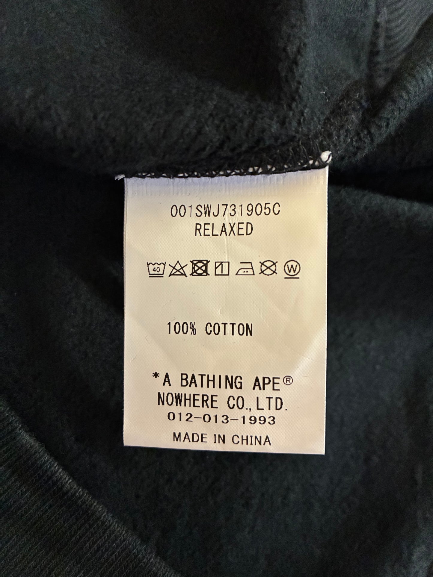 Bape x Joshua Vides Ape Head Crewneck ‘Black’