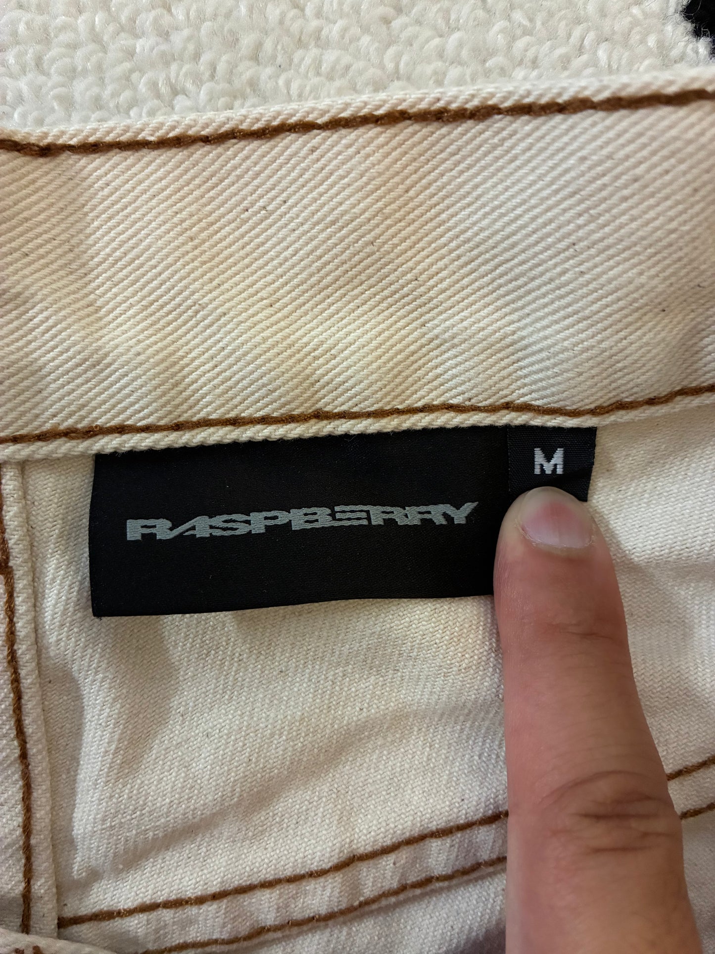 Raspberry Hills Jorts ‘Cream’ (Pre-Owned)