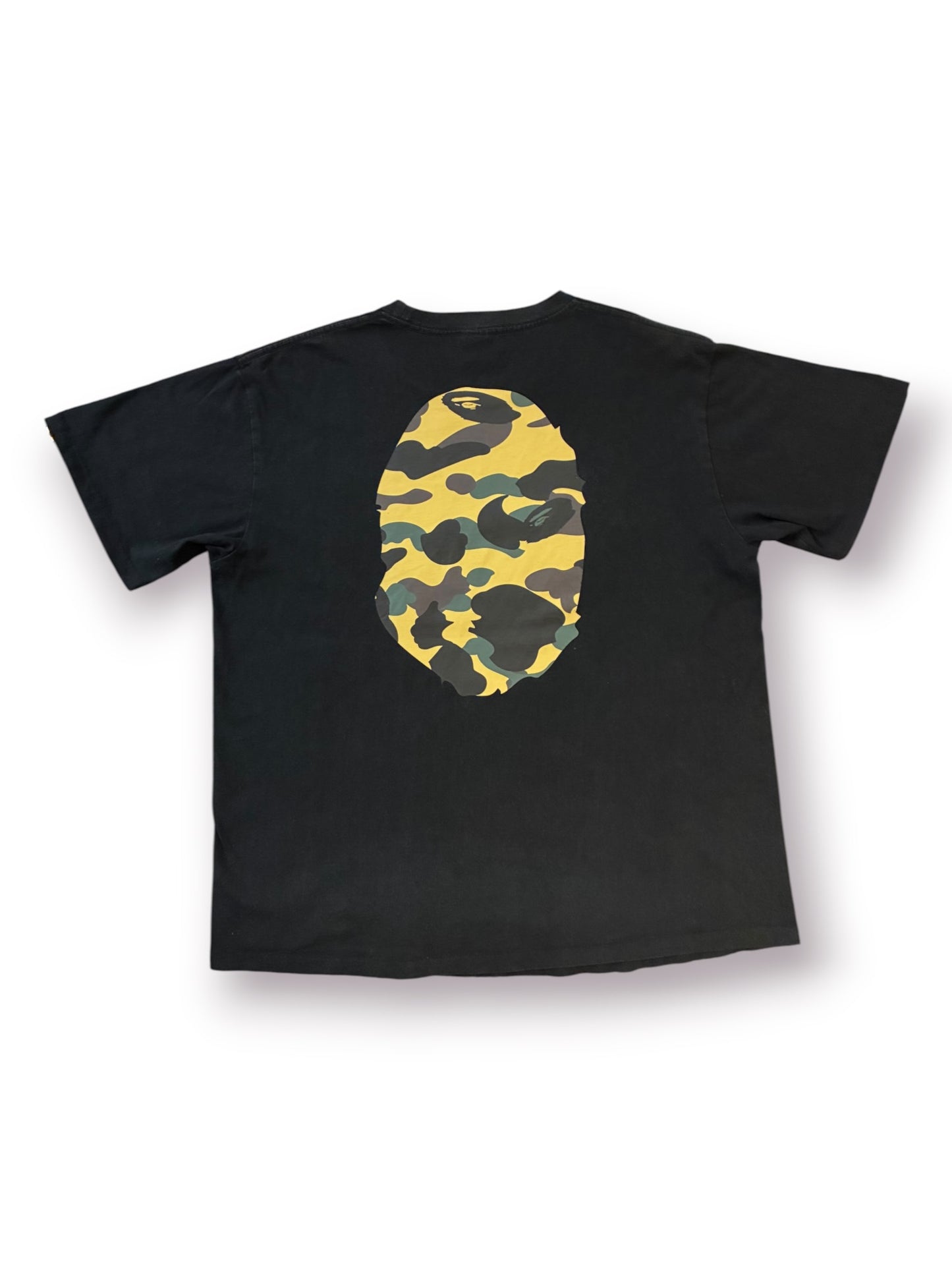 Bape 1st Camo Big Ape Head Tee ‘Black’ (Pre-Owned)