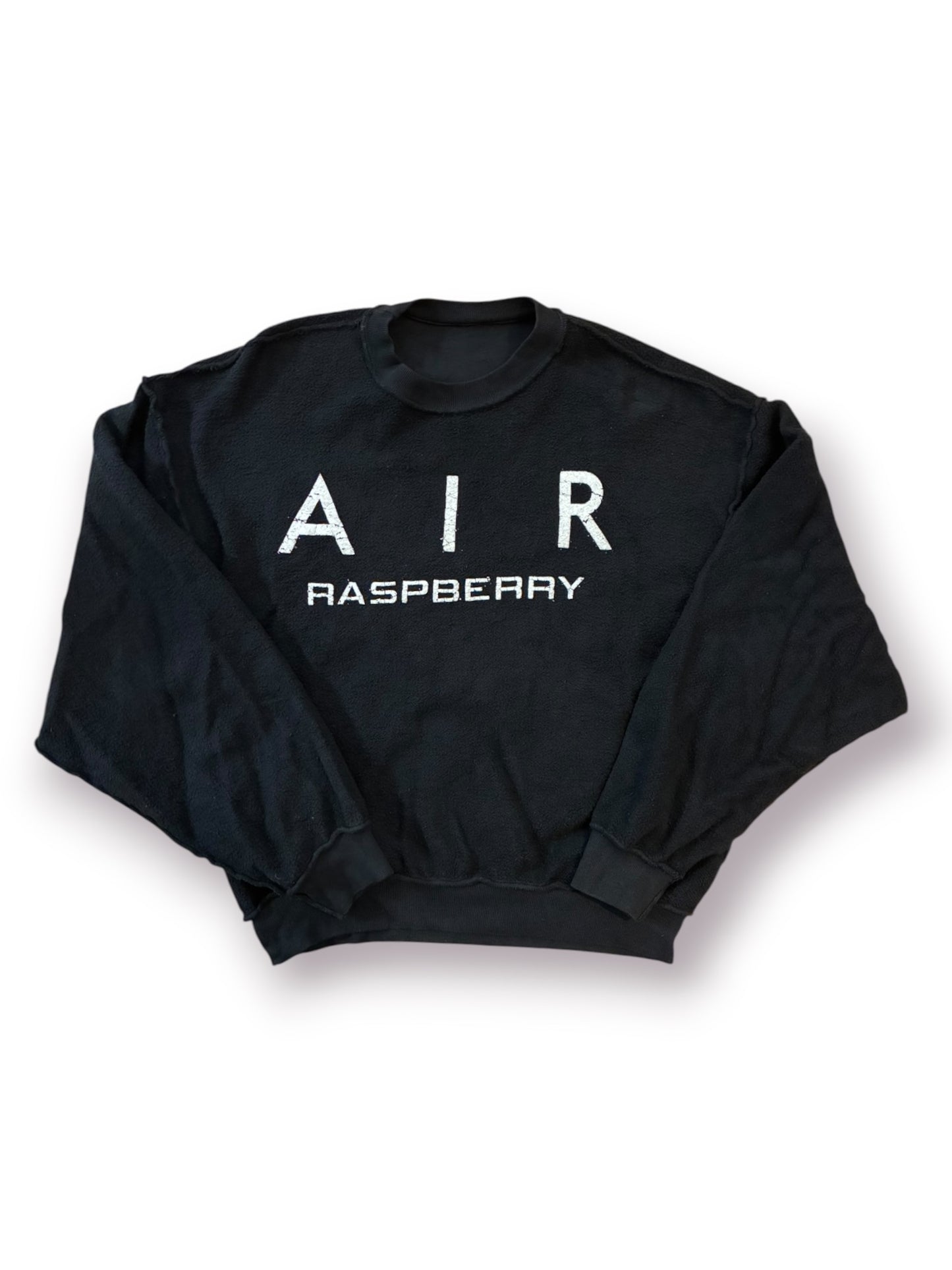 Raspberry Hills Inside Out “Air Raspberry” Crewneck ‘Black’ (Pre-Owned)