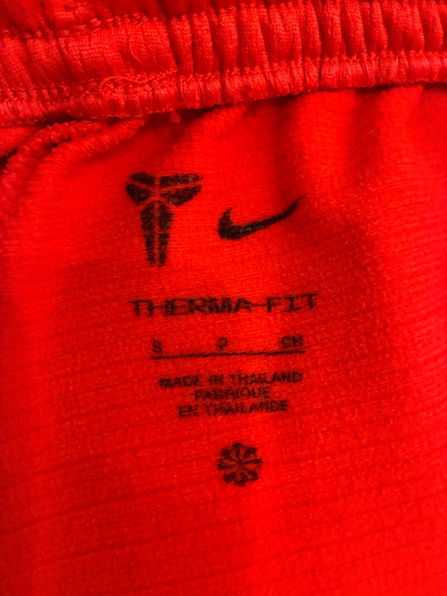 Nike Kobe Bryant Therma-FIT Mamba Basketball Pants ‘Light Crimson’ (Pre-Owned)