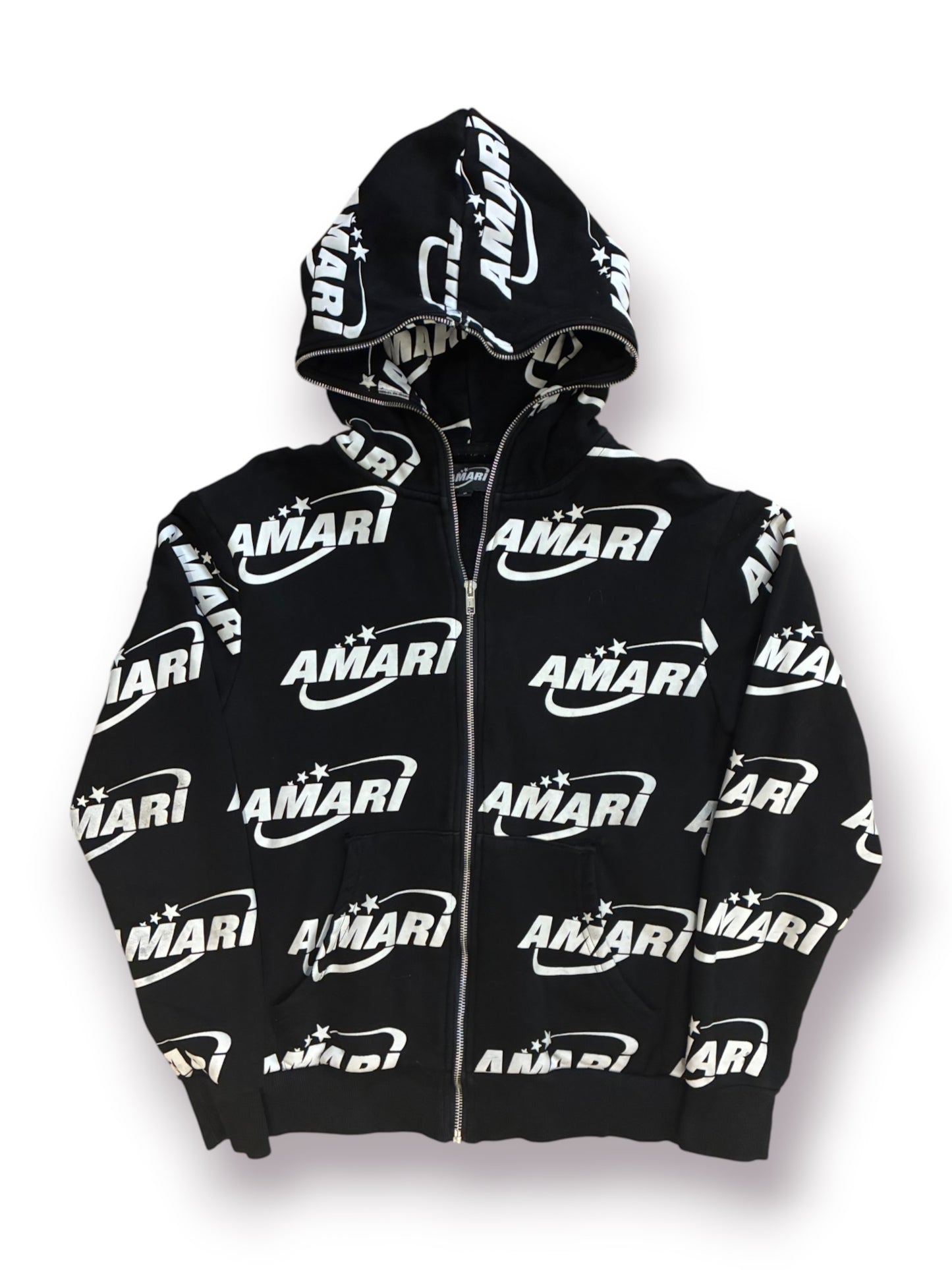 Amari Shooting Star Full Zip-Up Hoodie ‘Black’ (Pre-Owned)