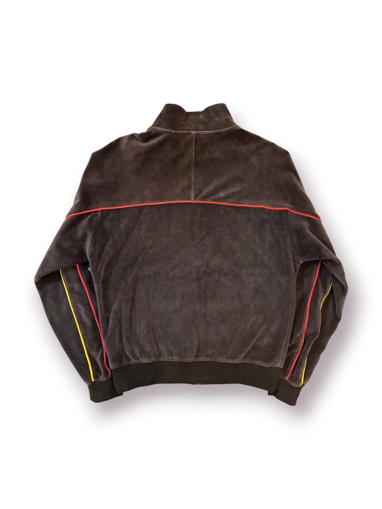 Palace Piped Velour Funnel Track Jacket ‘Fox’ (Pre-Owned)