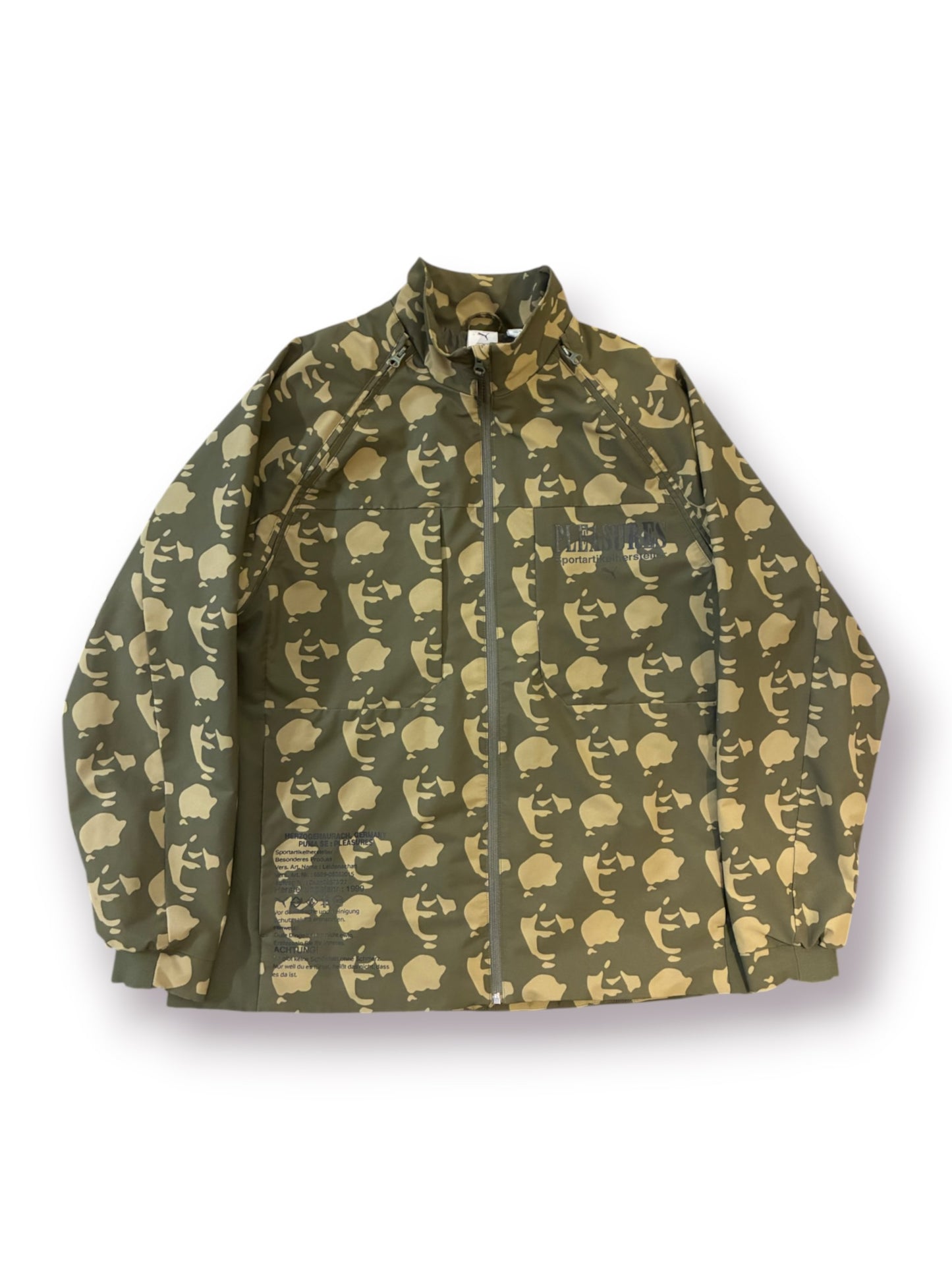 Puma x Pleasures Zip-Off Jacket ‘Camo’ (Pre-Owned)