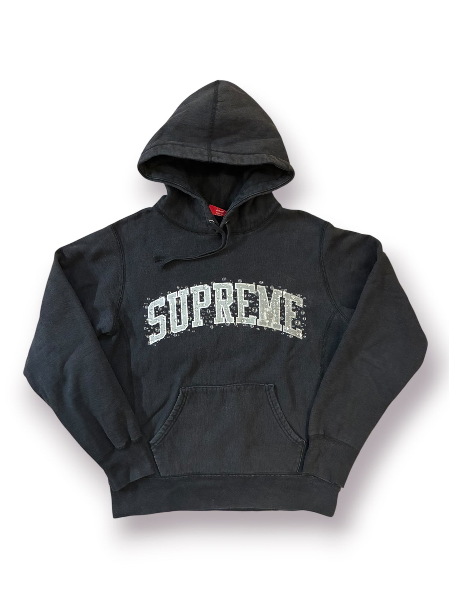 Supreme Water Arc Hooded Sweatshirt ‘Black’ (Pre-Owned)