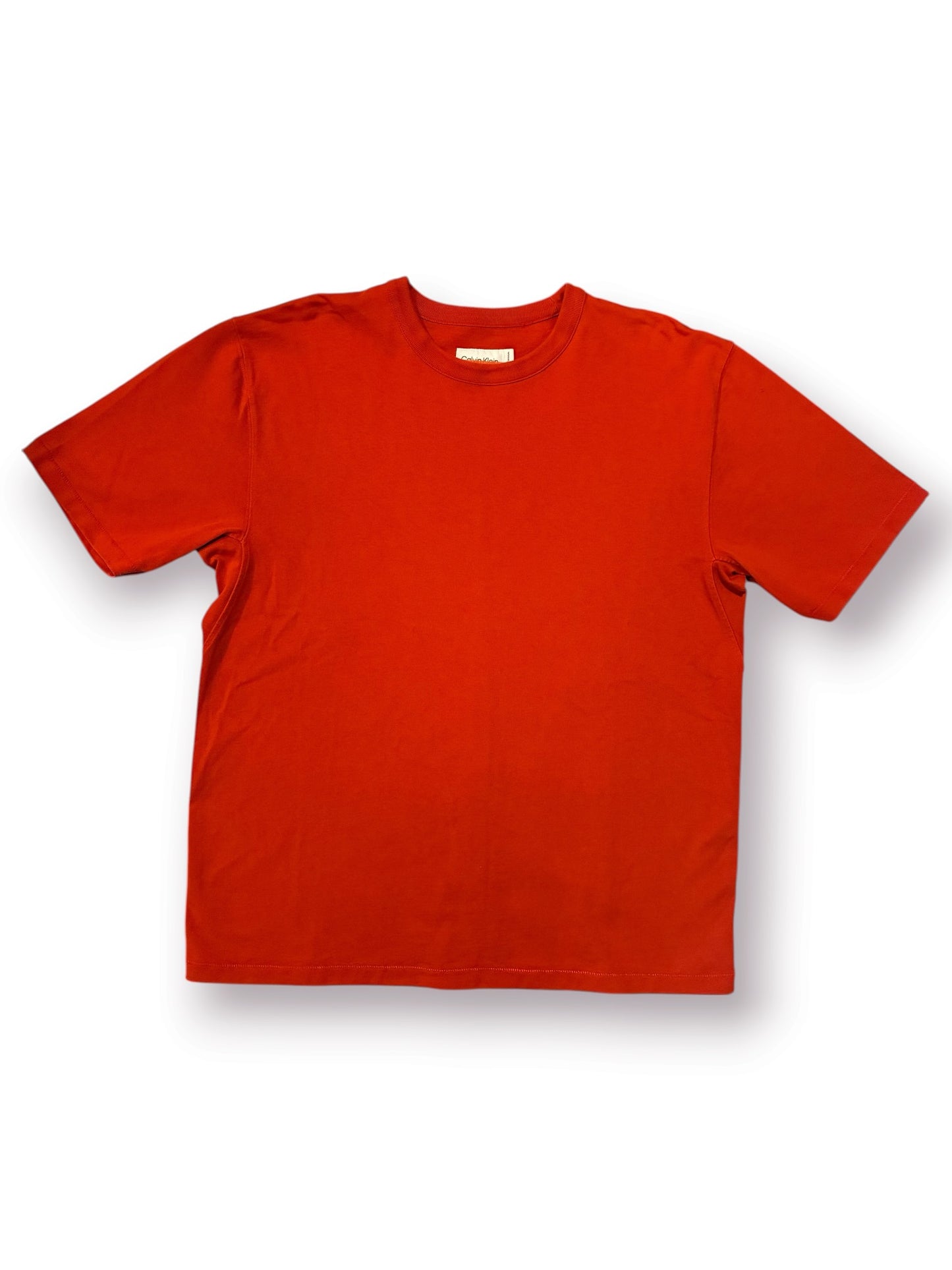 Heron Preston x Calvin Klein Short Sleeve Tee 'Red' (Pre-Owned)