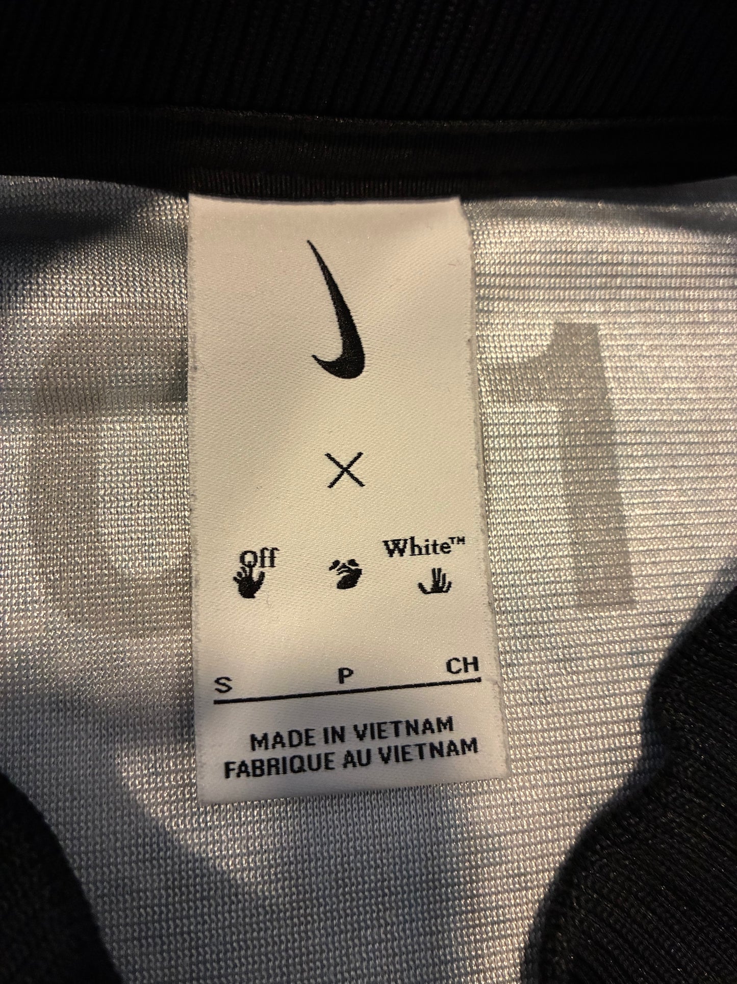 OFF-WHITE x Nike 001 Soccer Jersey 'Blue' (Pre-Owned)
