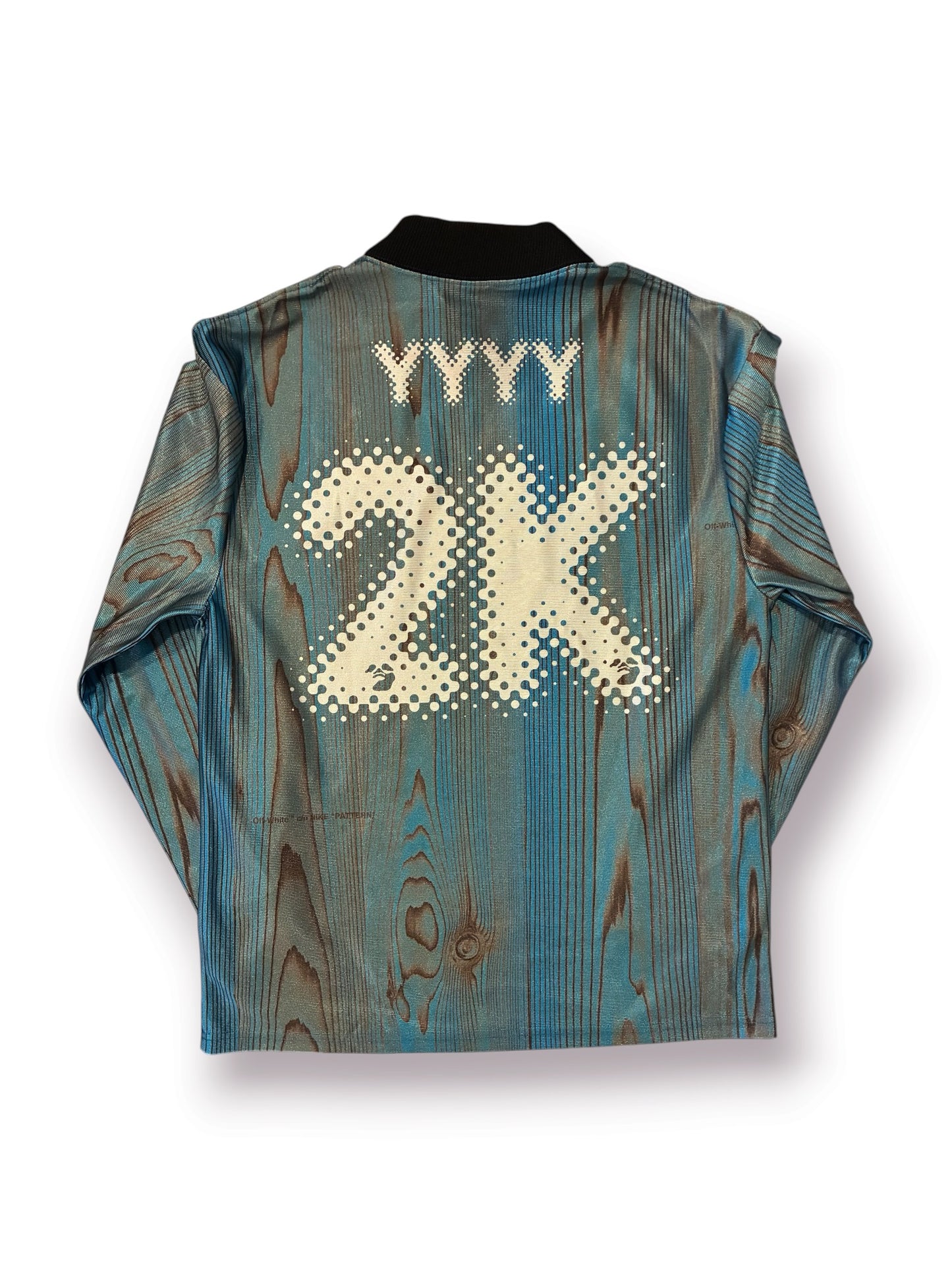 OFF-WHITE x Nike 001 Soccer Jersey 'Blue' (Pre-Owned)