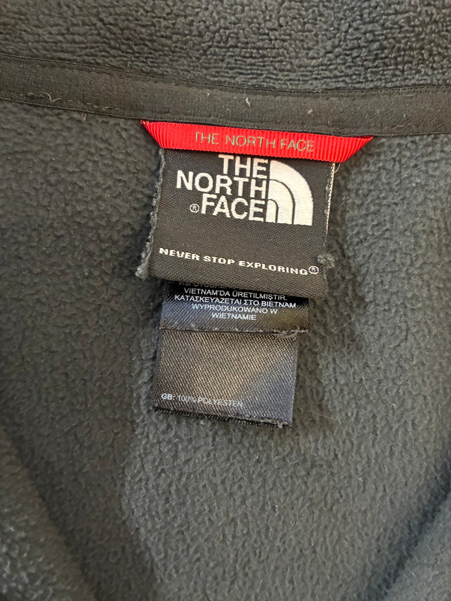 The North Face Men's TKA 100 Glacier 1/4-Zip Fleece Pullover ‘Grey’ (Pre-Owned)