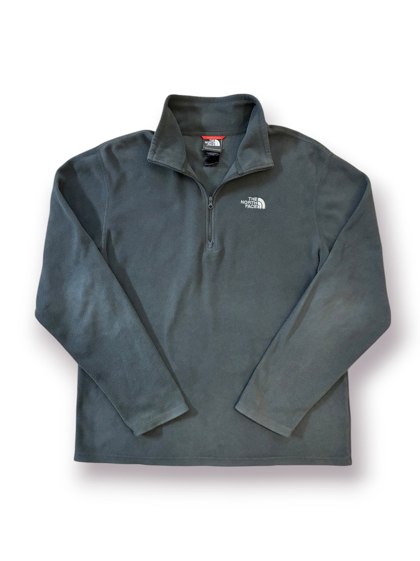 The North Face Men's TKA 100 Glacier 1/4-Zip Fleece Pullover ‘Grey’ (Pre-Owned)