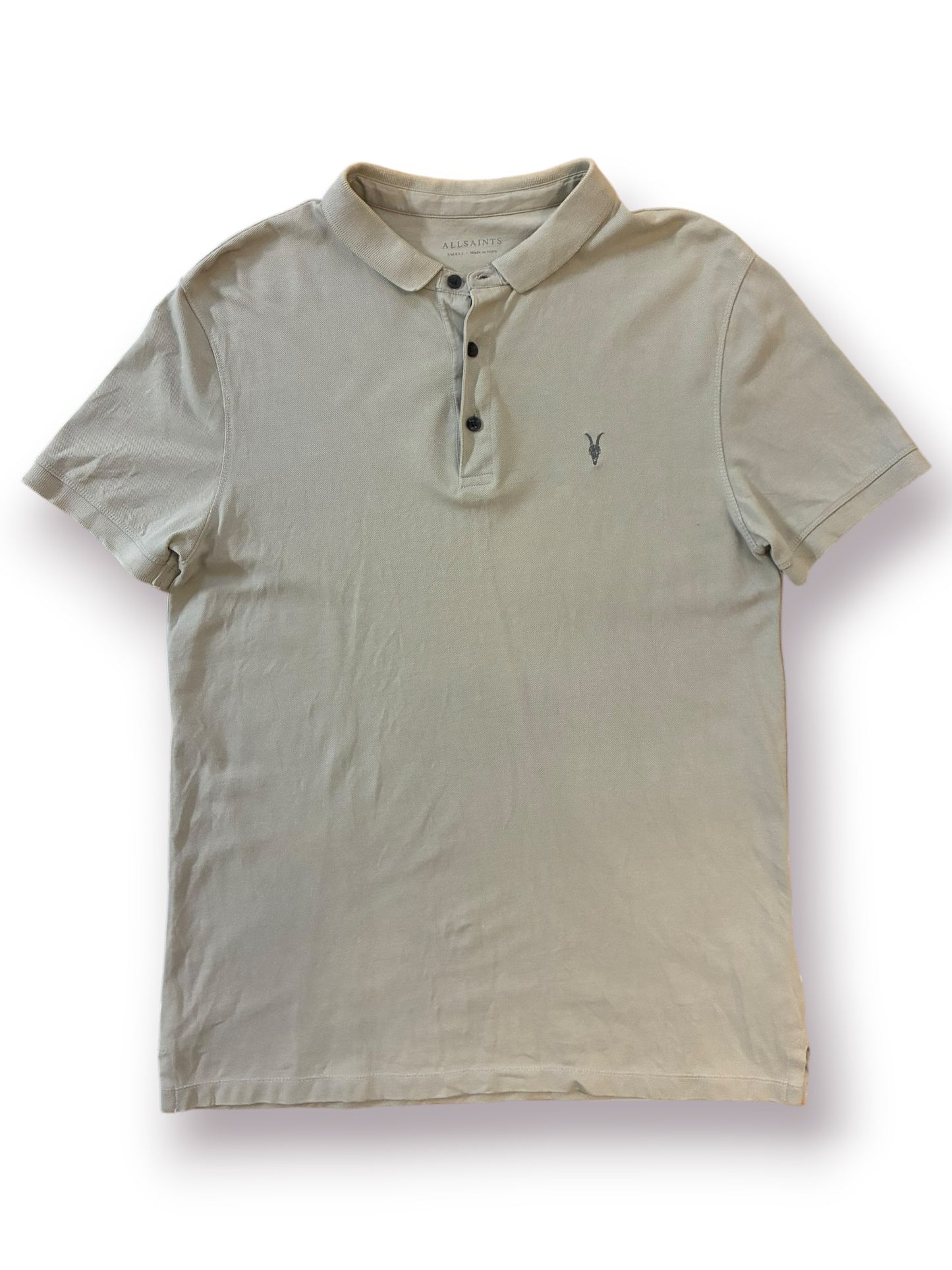 AllSaints Form Polo ‘Green’ (Pre-Owned)