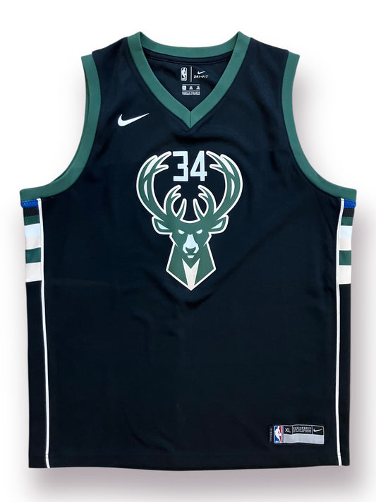 Nike Swingman Milwaukee Bucks Youth Jersey 'Antetokoumpo' (Pre-Owned)