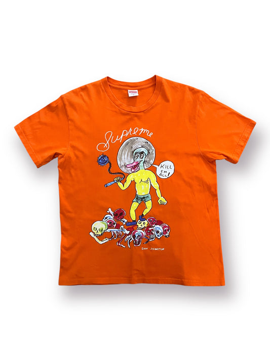 Supreme Daniel Johnston Kill Em All Tee 'Orange' (Pre-Owned)