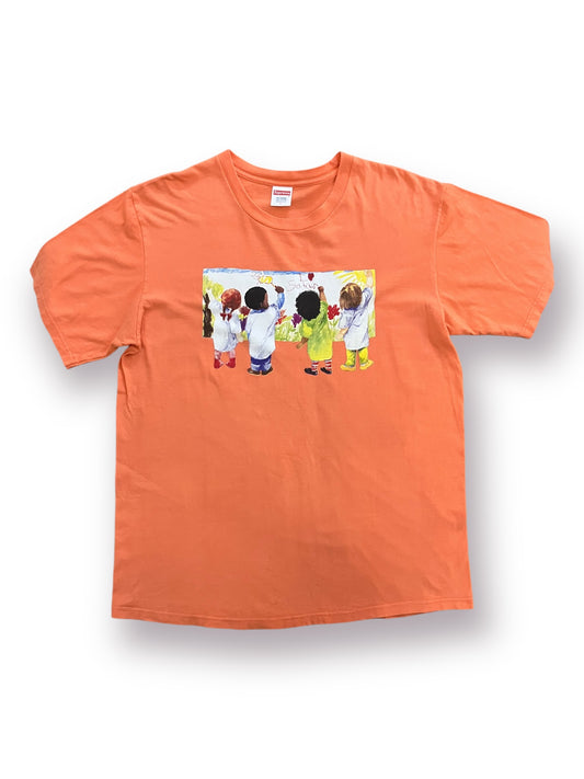 Supreme Kids Tee 'Neon Orange' (Pre-Owned)