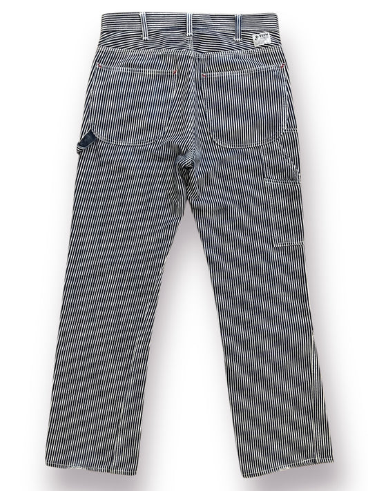 Visvim Double Knee Carpenter Hickory Stripe Carpenter Pants (Pre-Owned)