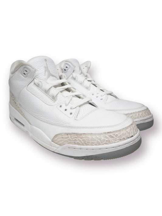 Jordan 3 'Pure White' (Pre-Owned)