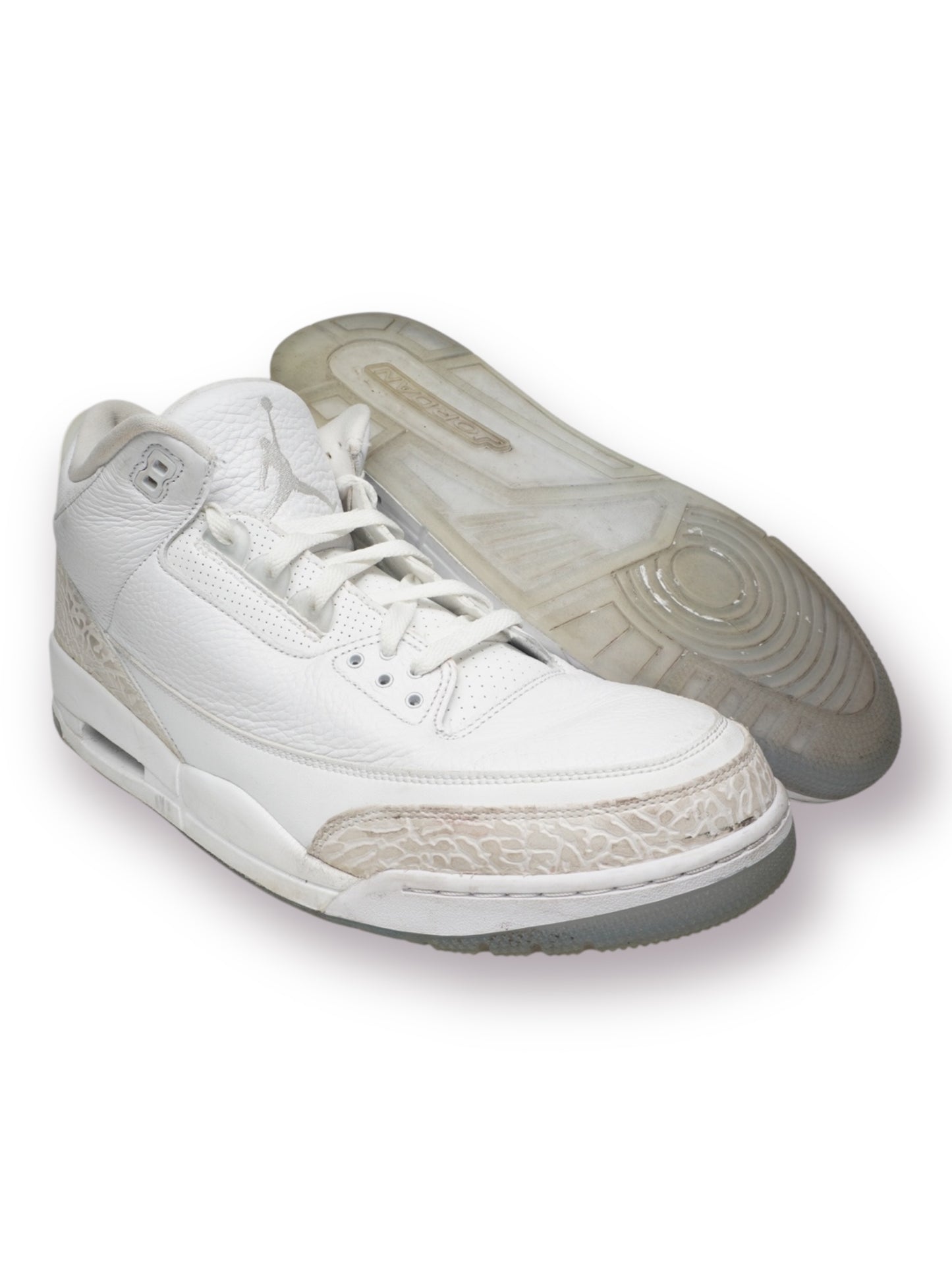 Jordan 3 'Pure White' (Pre-Owned)