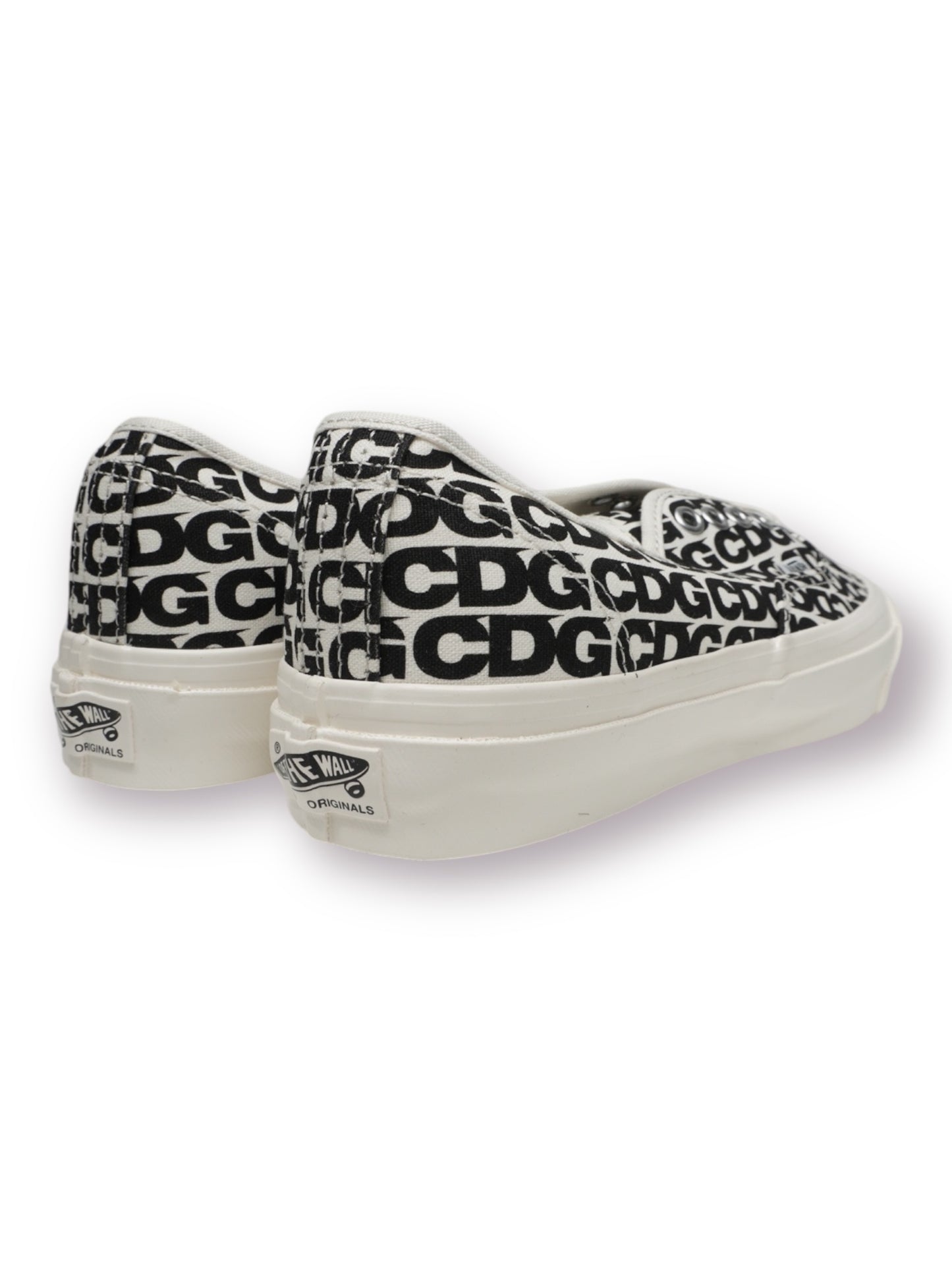 CDG x Vans Authentic ‘Black Heel Tab’