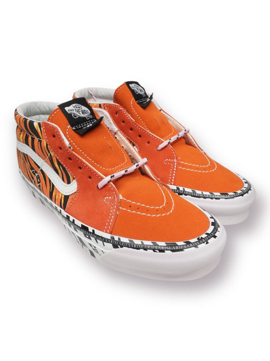 Aries x Vans Vault Sk8-Mid 'Tiger Orange'