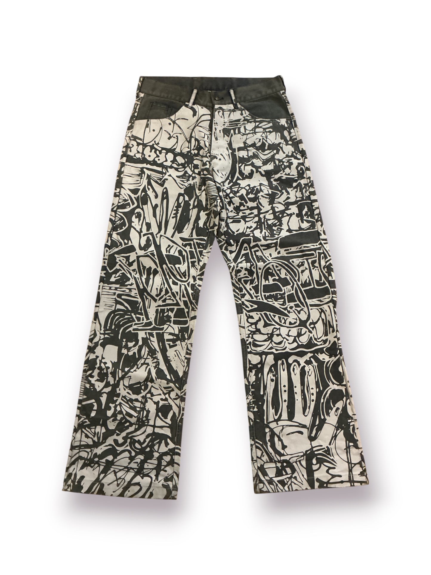 Mind Liquid Studio Abstract Denim Set (Pre-Owned)
