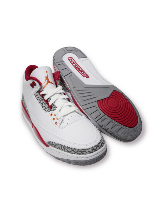 Jordan 3 'Cardinal Red'