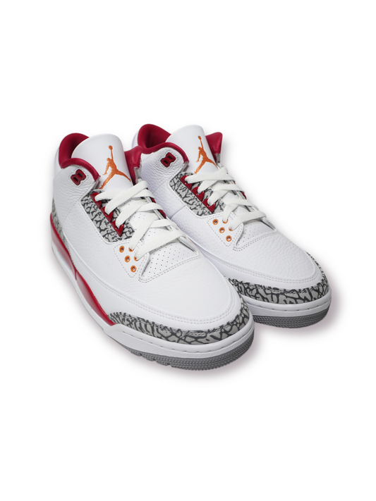 Jordan 3 'Cardinal Red'