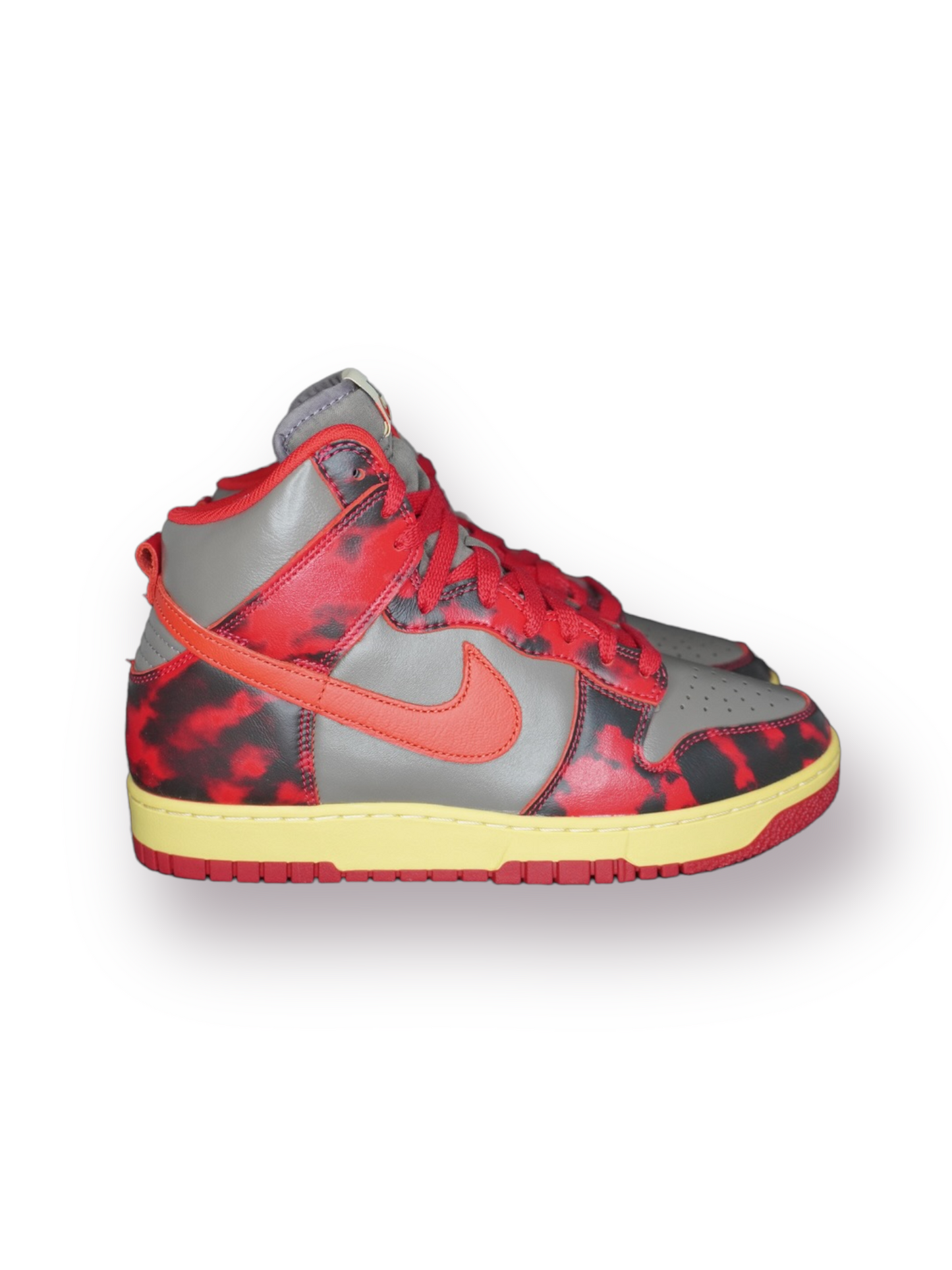 Nike Dunk High 1985 'Red Acid Wash'